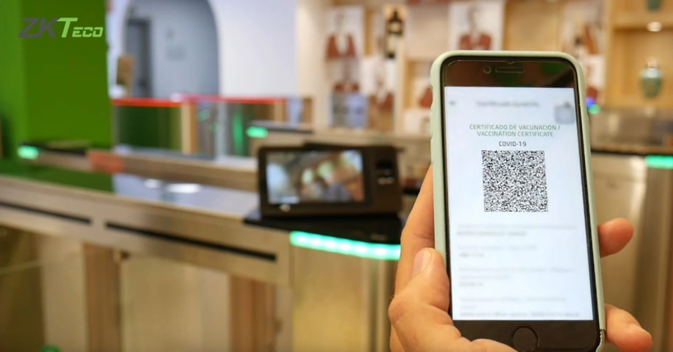 Controllo automatico del green pass con i dispositivi ZKteco