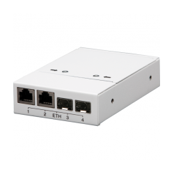 Axis T8604 convertitore multimediale di rete 1000 Mbit/s Bianco